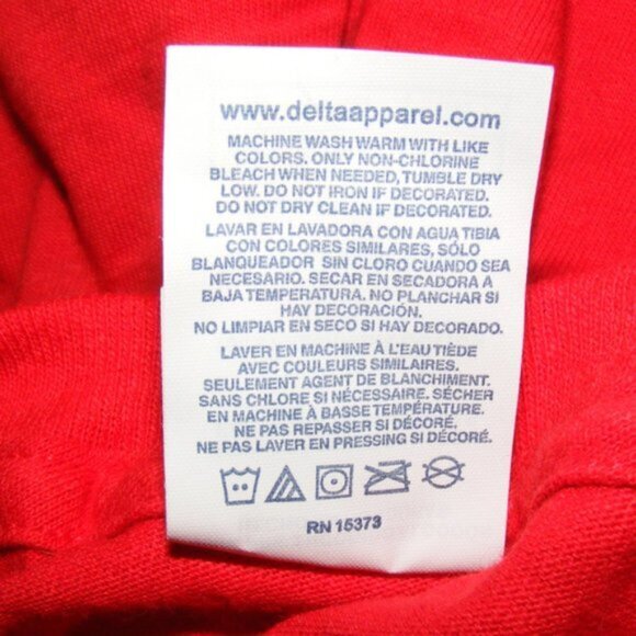 PROUD TO BE AWESOME Tee, M, True Red/Yellow Text, Short sleeve, Novelty, Cotton - Picture 6 of 6